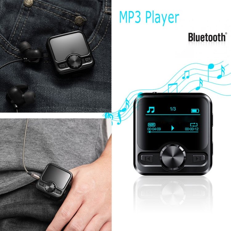 M9 AI Intelligent High-definition Noise Reduction Voice Control Recorder Ebook Bluetooth MP3 Play...
