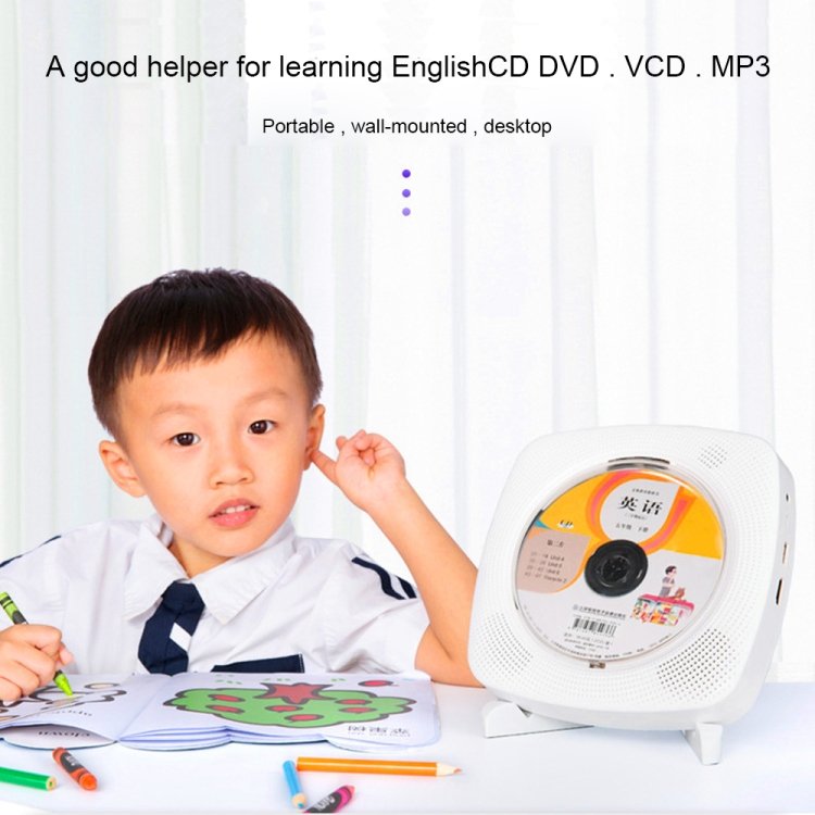 Kecag KC-609 Wall Mounted Home DVD Player Bluetooth CD Player...