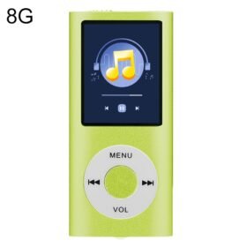1.8 inch TFT Screen Metal MP4 Player, With 8G TF Card+Earphone+Cable...