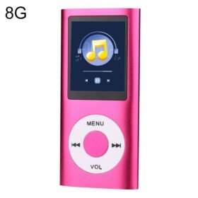 1.8 inch TFT Screen Metal MP4 Player, With 8G TF Card+Earphone+Cable...