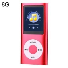 1.8 inch TFT Screen Metal MP4 Player, With 8G TF Card+Earphone+Cable...