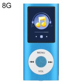 1.8 inch TFT Screen Metal MP4 Player, With 8G TF Card+Earphone+Cable...