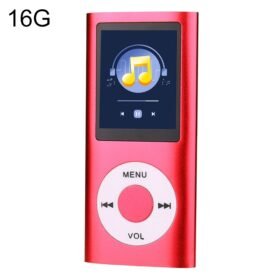 1.8 inch TFT Screen Metal MP4 Player, With 8G TF Card+Earphone+Cable...