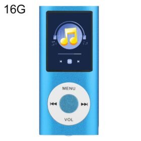 1.8 inch TFT Screen Metal MP4 Player, With 8G TF Card+Earphone+Cable...