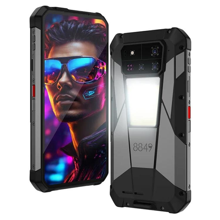Unihertz Tank 4 Pro Projector Rugged Phone, 18GB+1TB, Night Vision, 6.73 inch Android 13 Dimensit...