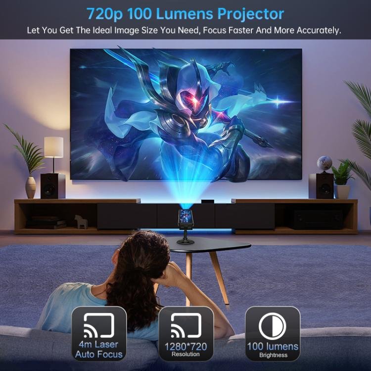 Unihertz Tank 4 Pro Projector Rugged Phone, 16GB+512GB, Night Vision, 6.73 inch Android 13 Dimens...