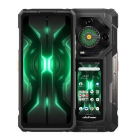 Ulefone Armor 33 Pro Rugged Phone, 16GB+512GB, Night Vision, 6.95 inch + 3.4 inch Dual Screen And...