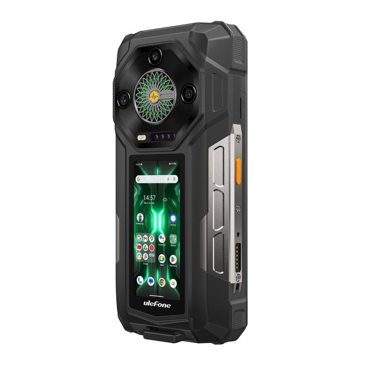 Ulefone Armor 33 Pro Rugged Phone, 16GB+512GB, Night Vision, 6.95 inch + 3.4 inch Dual Screen And...