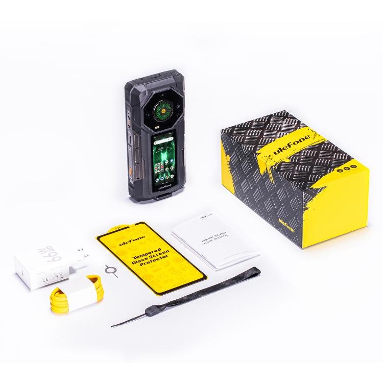 Ulefone Armor 33 Pro Rugged Phone, 16GB+512GB, Night Vision, 6.95 inch + 3.4 inch Dual Screen And...