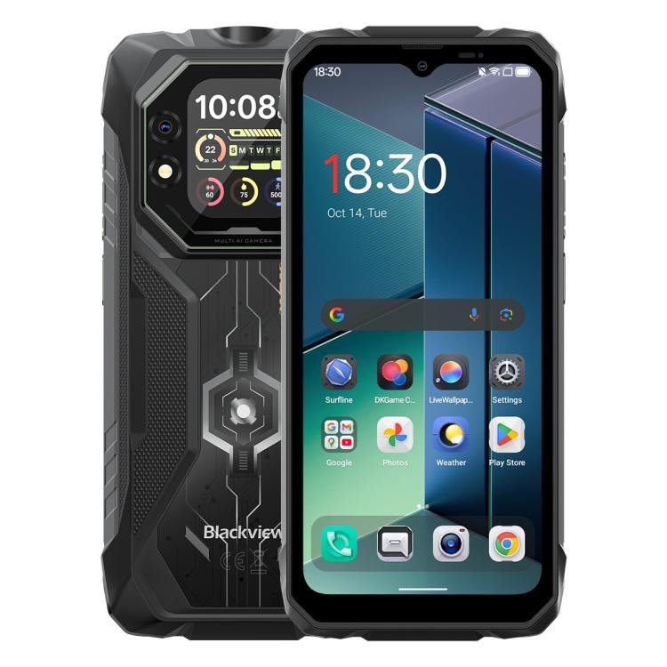 Blackview ROCK 1 Rugged Phone, 8GB+256GB, 6.56 inch Android 16 MT6769V/CB Hel…