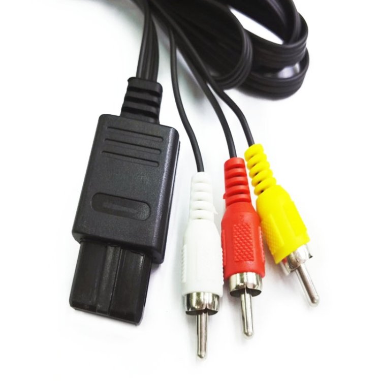 5 PCS Multi-function AV Cable for Nintendo N64 / NGC, Length : 1.8m 5 PCS Multi-function AV Cable for Nintendo N64 / NGC, Length : 1.8m
