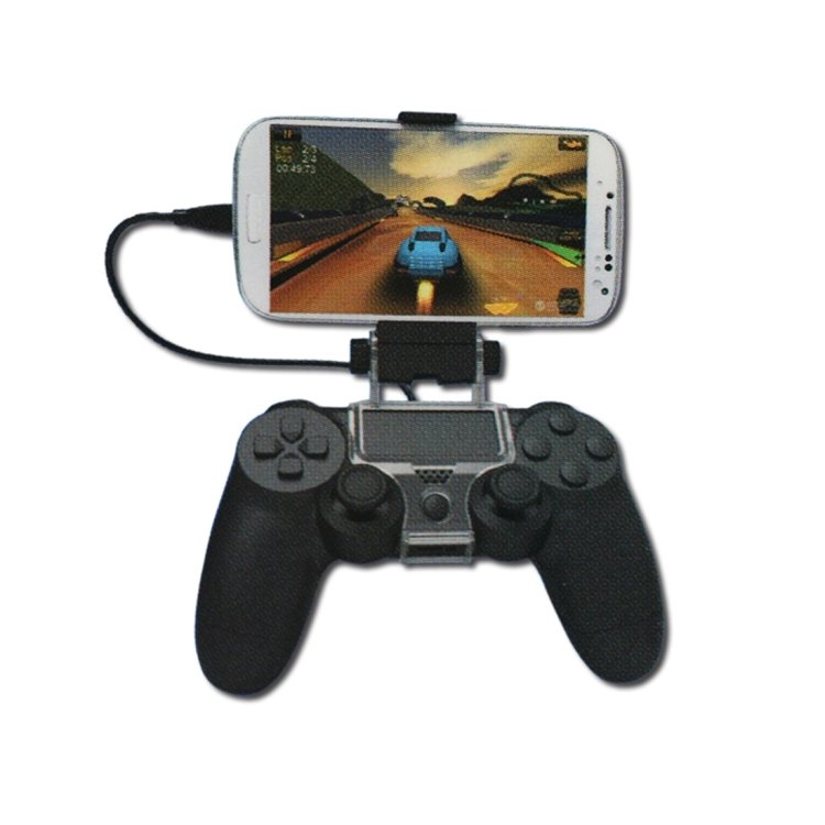 DOBE TP4-016 Smartphone OTG Clamp Holder for Sony PS4 Game Controller, Suitable for Up to 6 inch Phones DOBE TP4-016 Smartphone OTG Clamp Holder for Sony PS4 Game Controller, Suitable for Up to 6 inch Phones