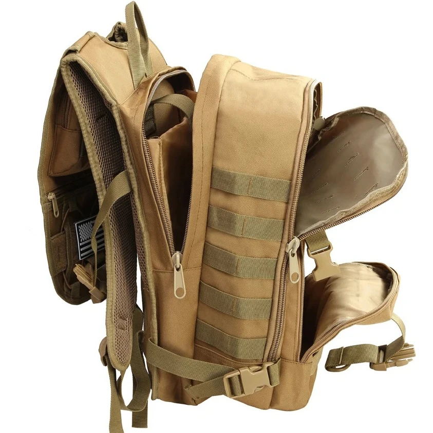 35L Large Capacity Men's Tactical Backpack Outdoor Camping Hunting Hiking Trekking Survival Bag Multifunctional Backpacks