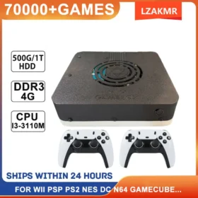 Super Console X3 Retro Game Console I3-3110M | 1TB HDD 70,000+ Games | Plug & Play TV | PS2 Wii PSP GC N64 | Wireless Controller
