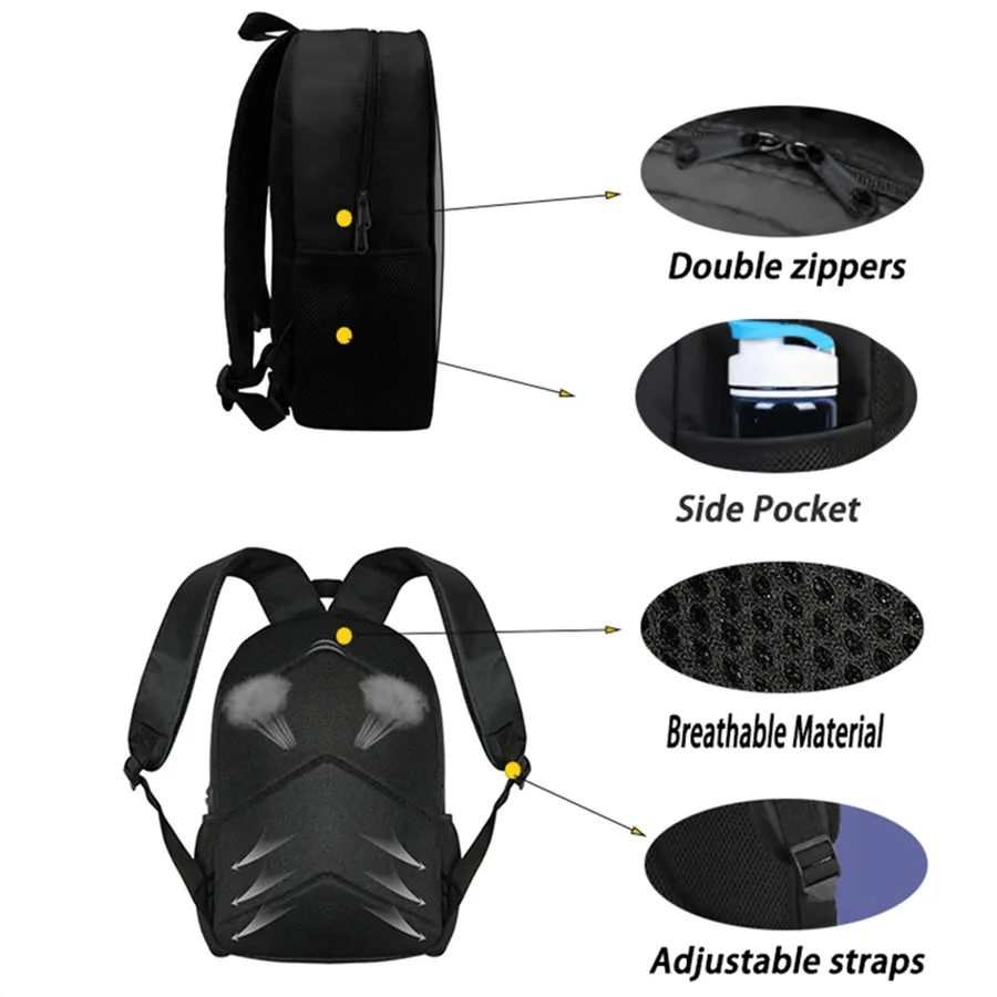 2Pcs Set backpack, cartoon One Piece styles,With front pocket Backpack With Pencil Bags Lightweight ,Age6-10