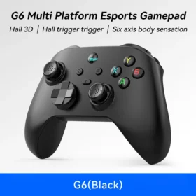 G6 wireless  mobile game controller with Hall trigger and Hall joystick supporting switch/pc/android/IOS