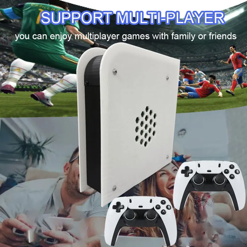 Wireless handle 8G RAM Retro Game Console 2T ROM M15 Batocera I3-3110M  70000+Games For Wii PS2 PSP NGC N64 Windows11 Play On TV
