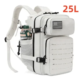 25L/45L Men's and Women's Tactical Backpacks , Outdoor Activities, Small School Backpacks with Water Bottle Holder