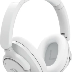 Redragon H610 Wireless Gaming Headset BT 5.3 with ANC Noise Cancellation, 50H Battery, Lightweight, Over-Ear Headphones