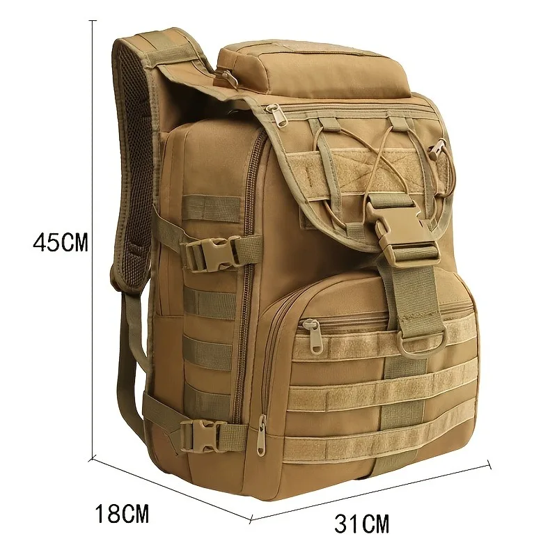 35L Large Capacity Men's Tactical Backpack Outdoor Camping Hunting Hiking Trekking Survival Bag Multifunctional Backpacks