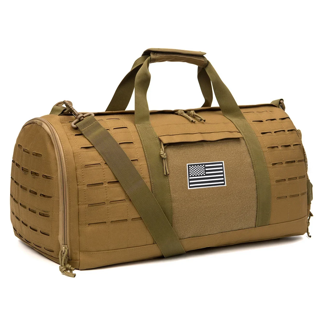 40L tactical bag for Men and Women Tactical Travel backpack Fitness Training Bag With Shoe Basketball Outdoor Weekender Bags