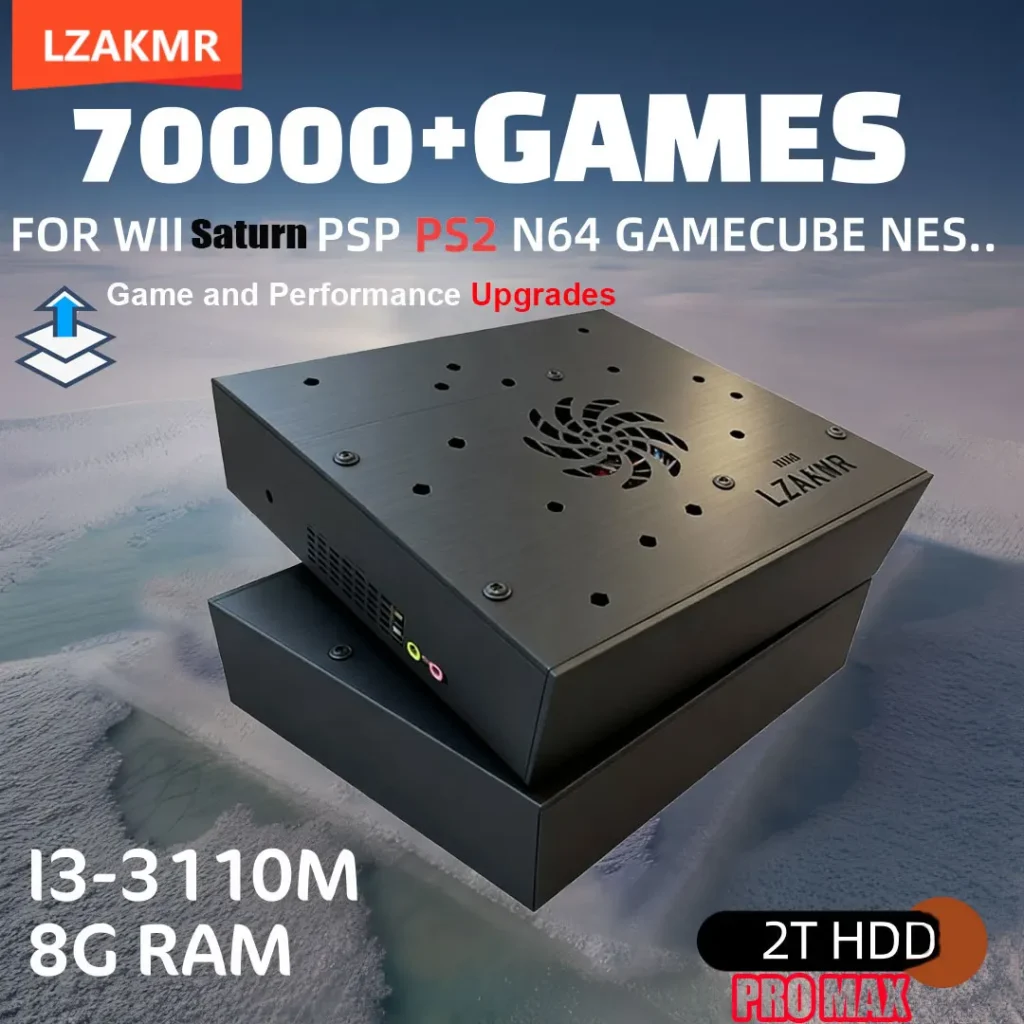Retro Console Gaming Device 70000+ Games for Wii 260 PS2 DC PSP GAMECUBE 2T Loaded X8 Pro Console Windows 11 8G Ram 2T Rom New Upgrade Retro Console Gaming Device 70000+ Games for Wii 260 PS2 DC PSP GAMECUBE 2T Loaded X8 Pro Console Windows 11 8G Ram 2T Rom New Upgrade