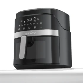 8-in-1 Air Fryer 6 Qt, Premium Ceramic Coating,Precise Heating for Even Results, Air Fry, Roast, Bake, Broil,Frozen, Proof,120V