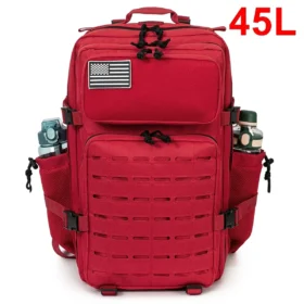 25L/45L Men's and Women's Tactical Backpacks , Outdoor Activities, Small School Backpacks with Water Bottle Holder
