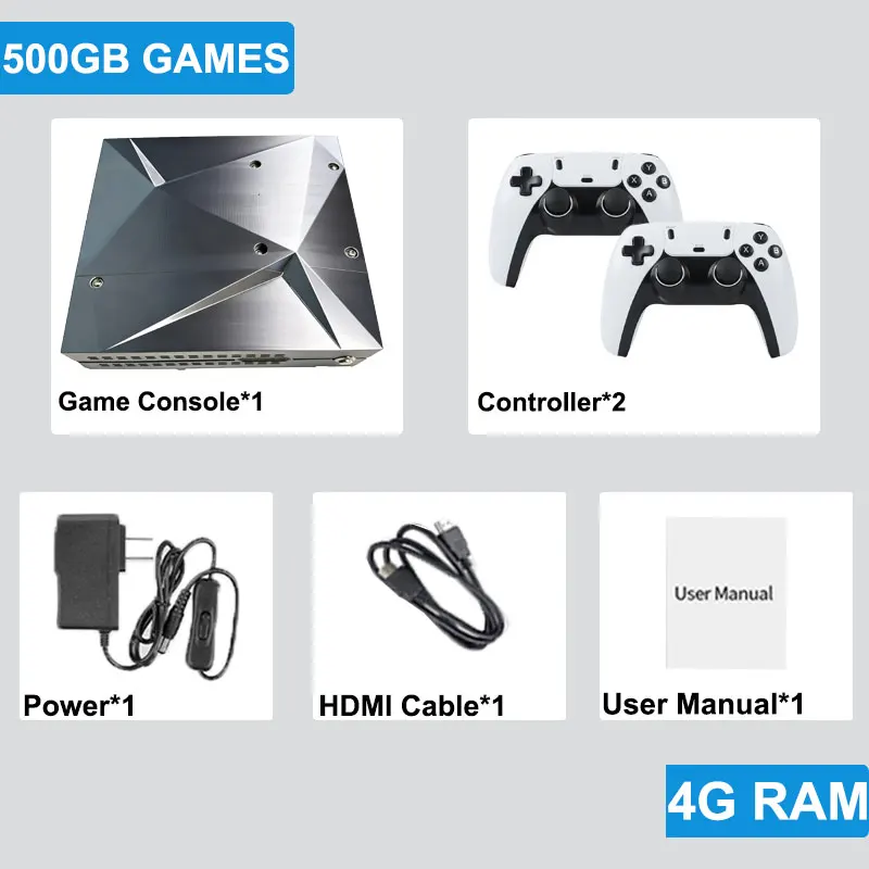 P88 Retro Game Console 2TB HDD 70000+ Games Dual System Win11 & Batocera Plug and Play for Wii PS2 DC PSP NGC TV Gaming Gift