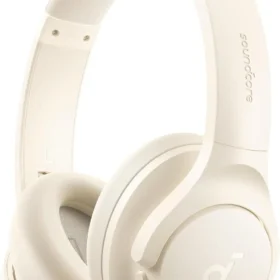 Soundcore by Anker Q20i Hybrid Active Noise Cancelling Headphones, Wireless Over-Ear Bluetooth, 40H Playtime  (Refurbished)