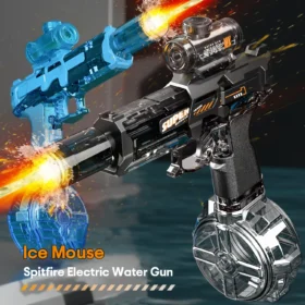 Electric Water Gun Automatic Squirt Blaster Soaker Summer Outdoor Beach Pool Party Toy for Adults Kids Automatic Watergun Gifts