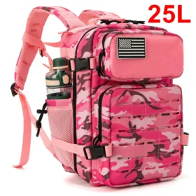 25L/45L Men's and Women's Tactical Backpacks , Outdoor Activities, Small School Backpacks with Water Bottle Holder