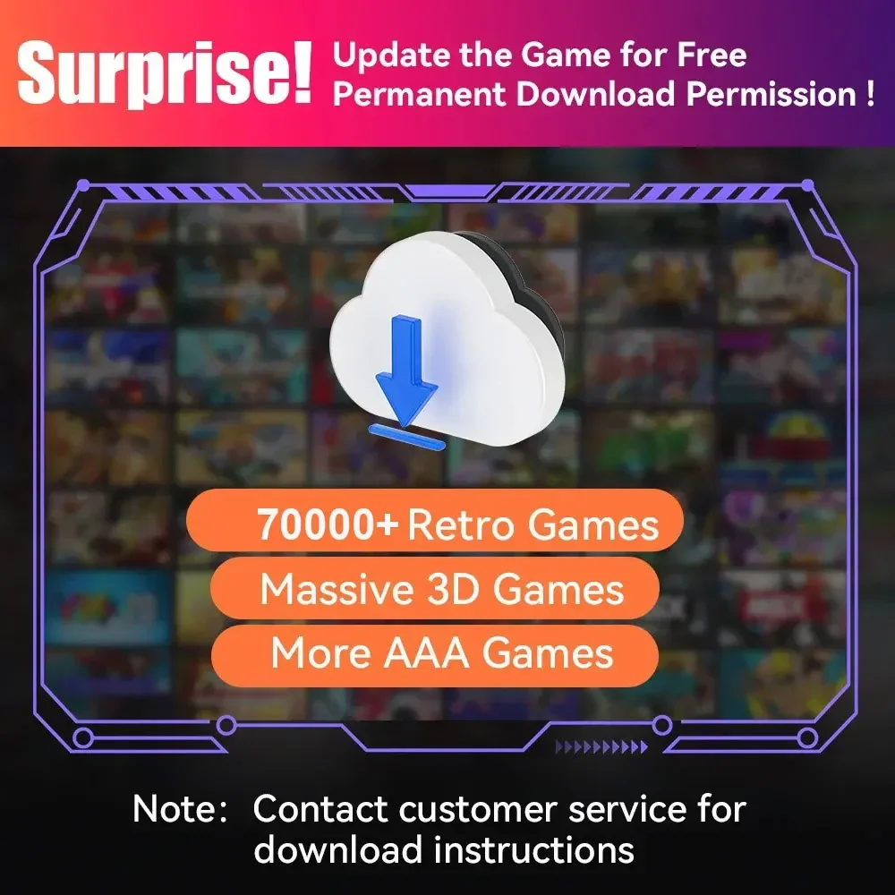New X5 Retro Game Console 2TB HDD Built-in 70000+ Games 4K HD Plug and Play TV 60+ Emulators for WII PS2 PSP SS Holiday Gift