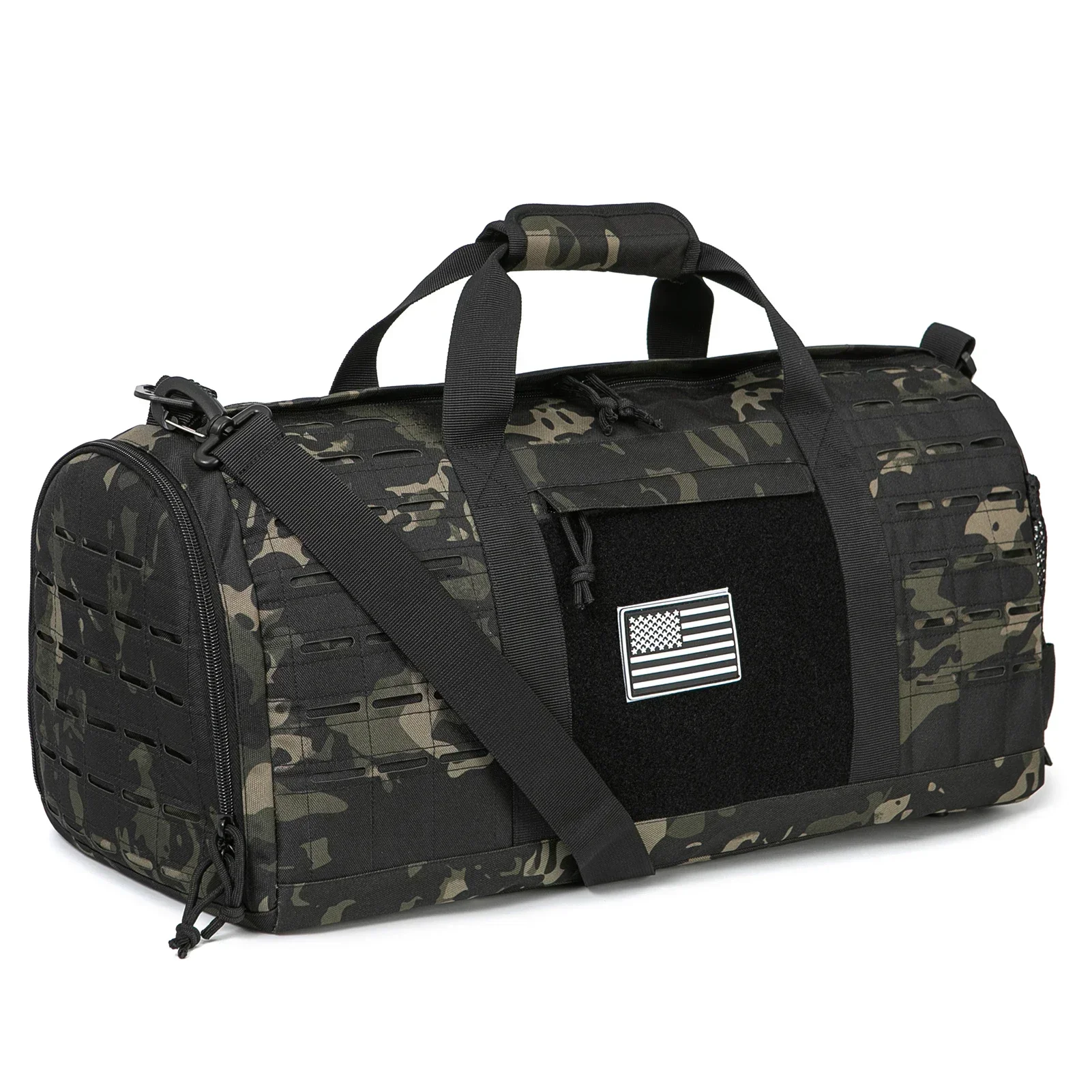 40L tactical bag for Men and Women Tactical Travel backpack Fitness Training Bag With Shoe Basketball Outdoor Weekender Bags