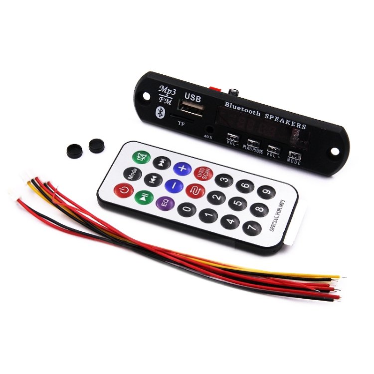 Newest Arrival 1pcs Wireless Bluetooth 12V MP3 WMA Decoder Board Audio Module USB TF Radio For Ca… Newest Arrival 1pcs Wireless Bluetooth 12V MP3 WMA Decoder Board Audio Module USB TF Radio For Ca…