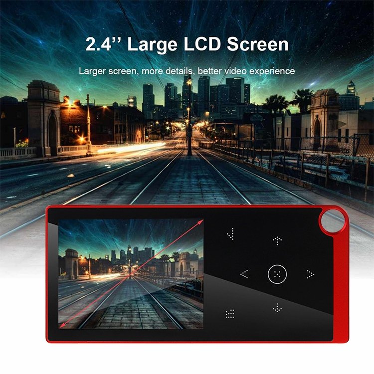 2.4 inch Touch-Button MP4 / MP3 Lossless Music Player, Support E-Book / Alarm Clock / Timer Shutd...