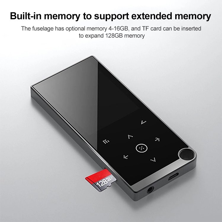 2.4 inch Touch-Button MP4 / MP3 Lossless Music Player, Support E-Book / Alarm Clock / Timer Shutd...
