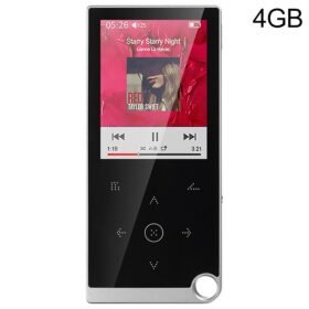 2.4 inch Touch-Button MP4 / MP3 Lossless Music Player, Support E-Book / Alarm Clock / Timer Shutd...