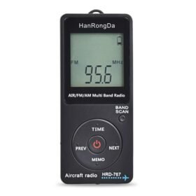 Mini Aviation Band Radio Can Set Automatic Shutdown FM, AM, AIR Radio, HRD-767