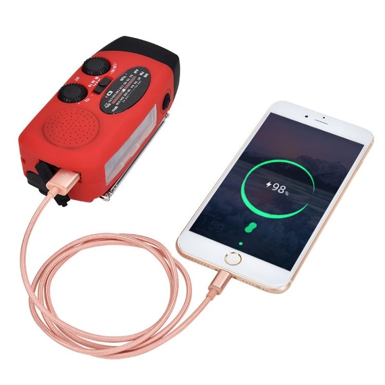 HanRongda HRD-902 Disaster Prevention and Emergency Solar Charging Lighting Mobile Portable Radio...