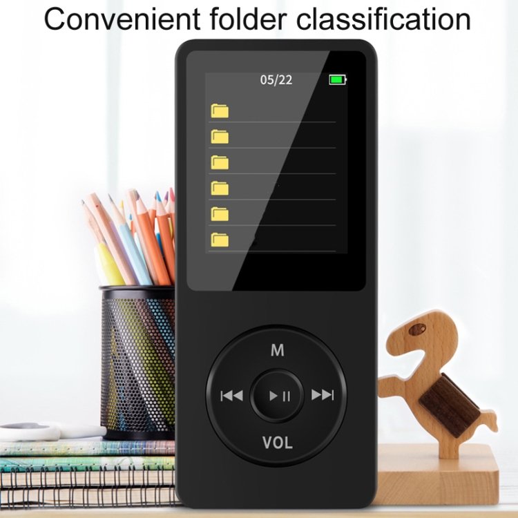 Bluetooth MP3/MP4 Student Walkman Music Player E-Book Playback, Without Memory Card...