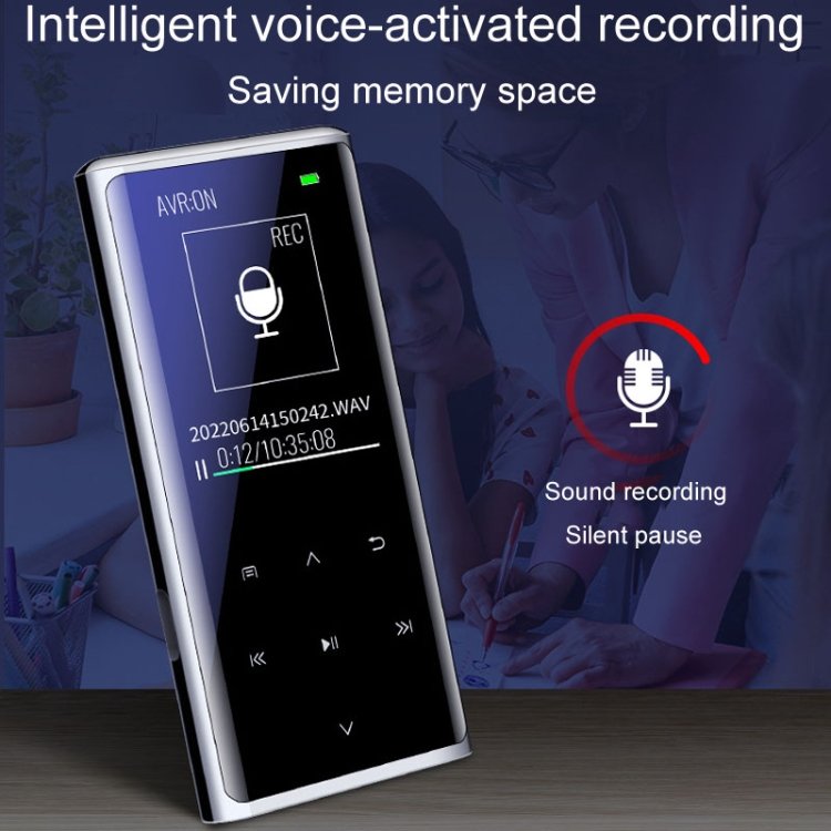 M27 1.8 Inch Bluetooth MP3/MP4 Music Player E-Book Recorder, 4GB, 8GB, 16GB, 32GB