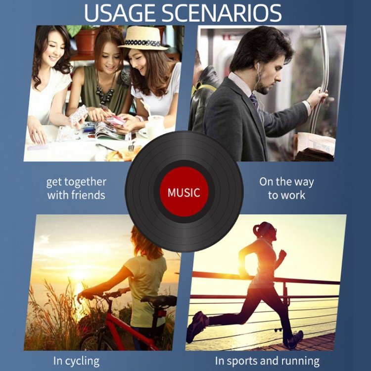 HIFI Lossless DSD256 Music Player Sports MP3, Without TF Card, With 64GB TF Card, With 128GB TF Card