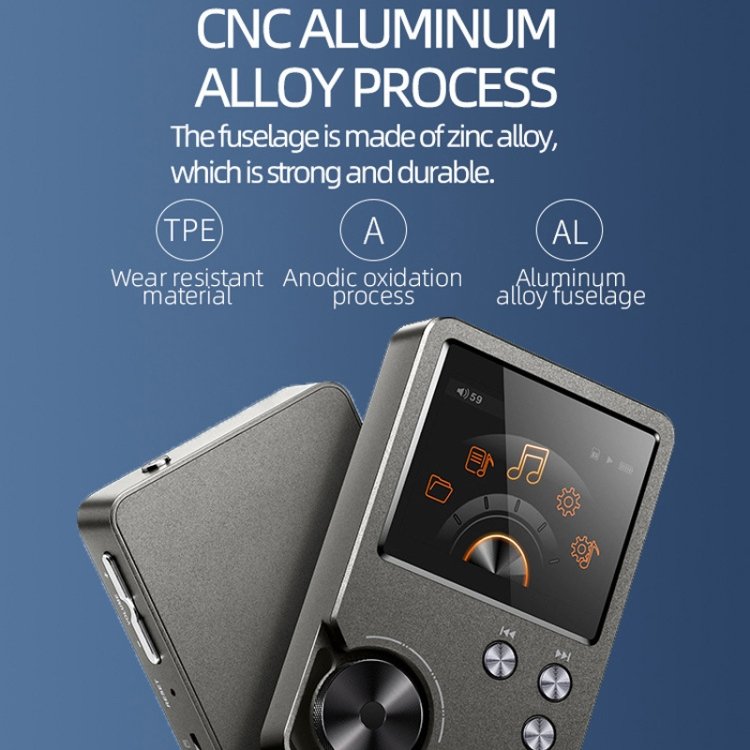 HIFI Lossless DSD256 Music Player Sports MP3, Without TF Card, With 64GB TF Card, With 128GB TF Card