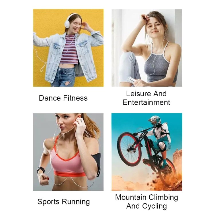 MP3 Bluetooth Music Player HIFI Sports Clip Touch Screen MP4, No TF Card, 8GB, 16GB, 32GB, 64GB...