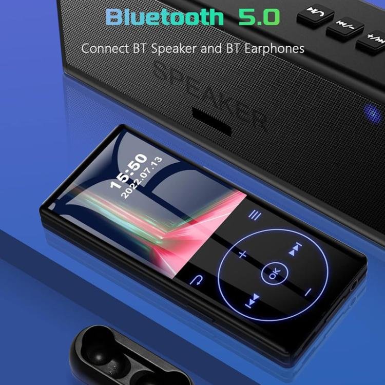 2.4 inch Colorful Screen MP3 Music Player With Bluetooth 5.0 Speaker, 4GB, 8GB, 16GB, 32GB, 64GB