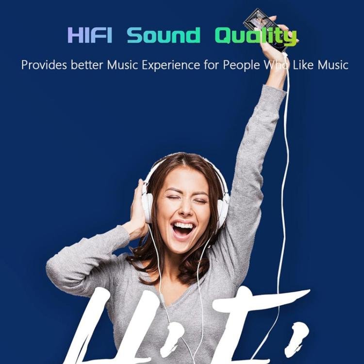2.4 inch Colorful Screen MP3 Music Player With Bluetooth 5.0 Speaker, 4GB, 8GB, 16GB, 32GB, 64GB