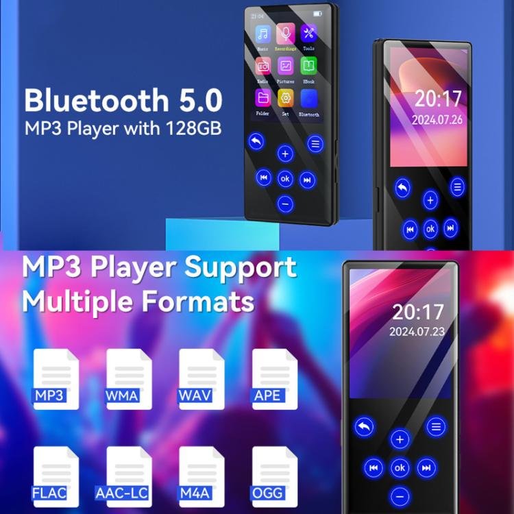 Bluetooth MP3 / MP4 Player With External Speaker Radio Music E-book Player, 4GB, 8GB, 16GB, 32GB...