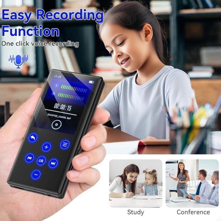 Bluetooth MP3 / MP4 Player With External Speaker Radio Music E-book Player, 4GB, 8GB, 16GB, 32GB...