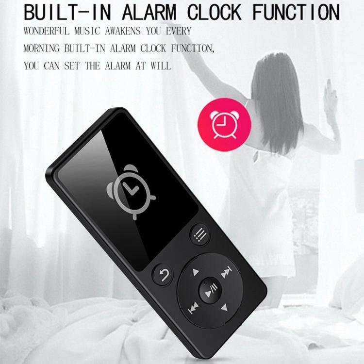 Music MP3 Player Listen Music Record Voice Read E-Books Bluetooth Portable Radio, 4GB, 8GB, 16GB...